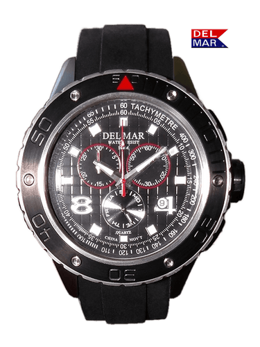 Del Mar Watches Round Sport Chronograph Watch #50217