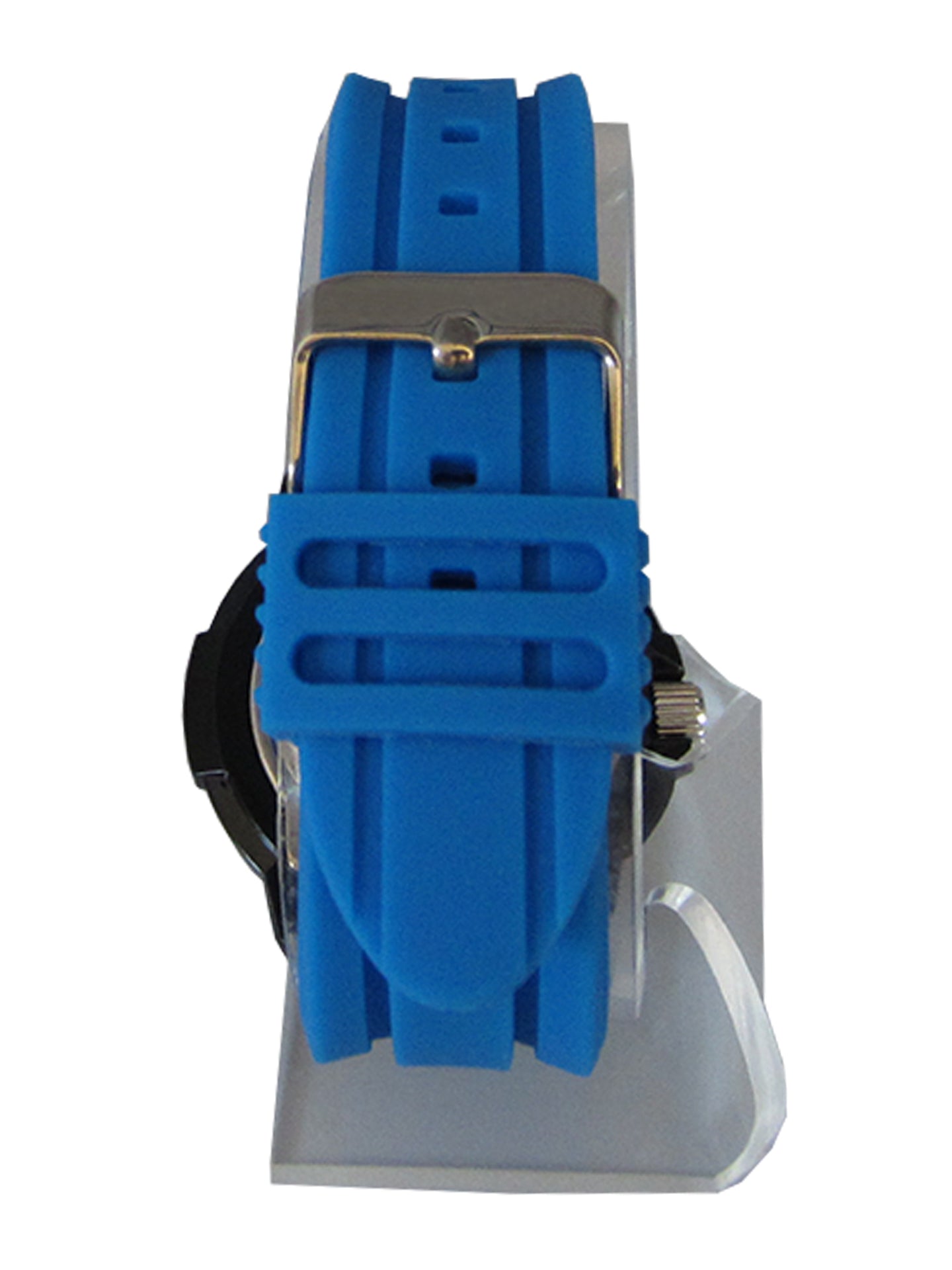 Del Mar Sand Key Blue Dial Rubber Strap Watch 50387