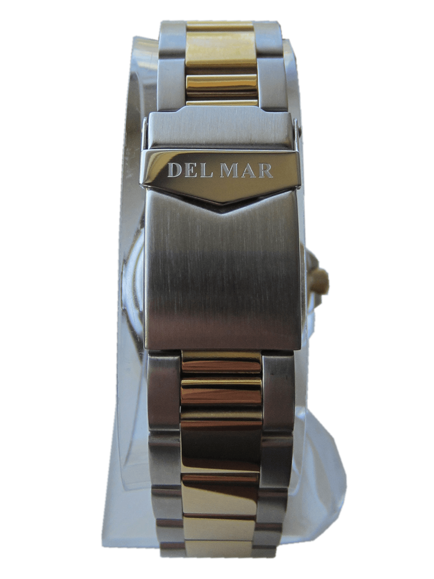 Del Mar Tide Watch – Black Dial / Two-Tone Stainless Steel Bracelet #50207