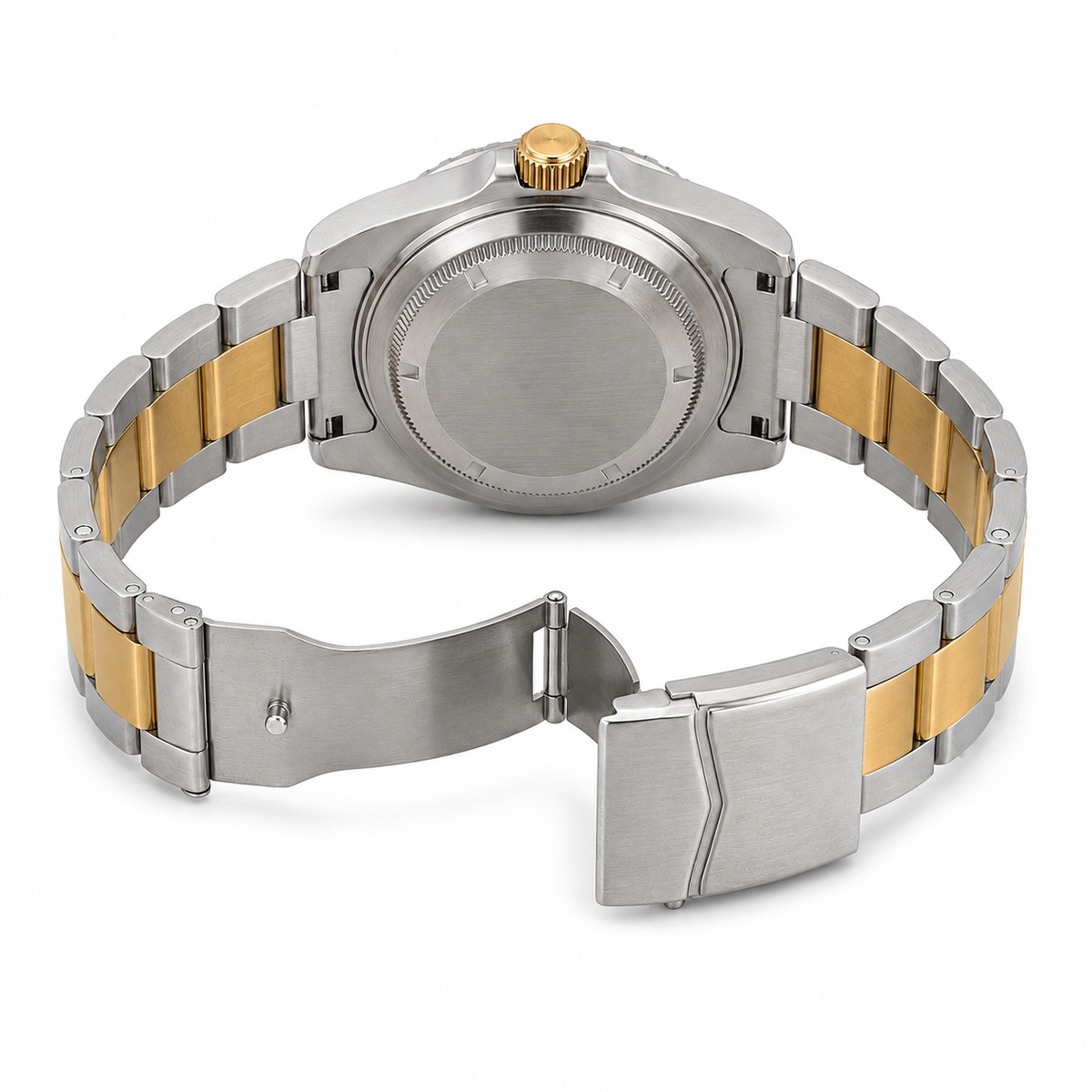 Del Mar Nautical 200 Men’s Two-Tone Blue Bezel Watch – 50256
