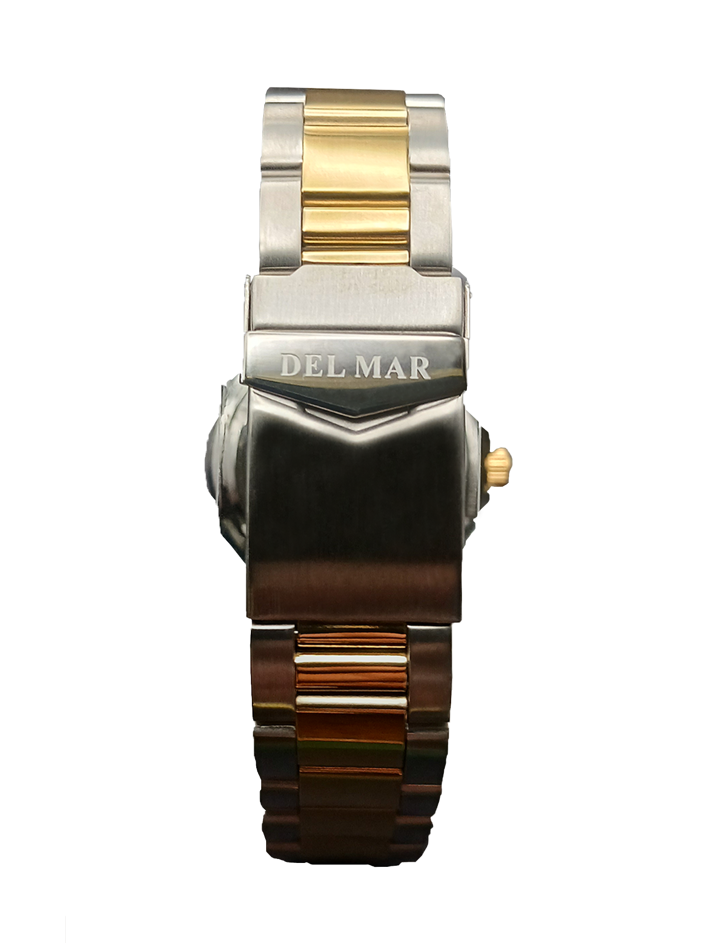Del Mar Nautical 200 – Two-Tone Black Dial Watch – 200M #50408