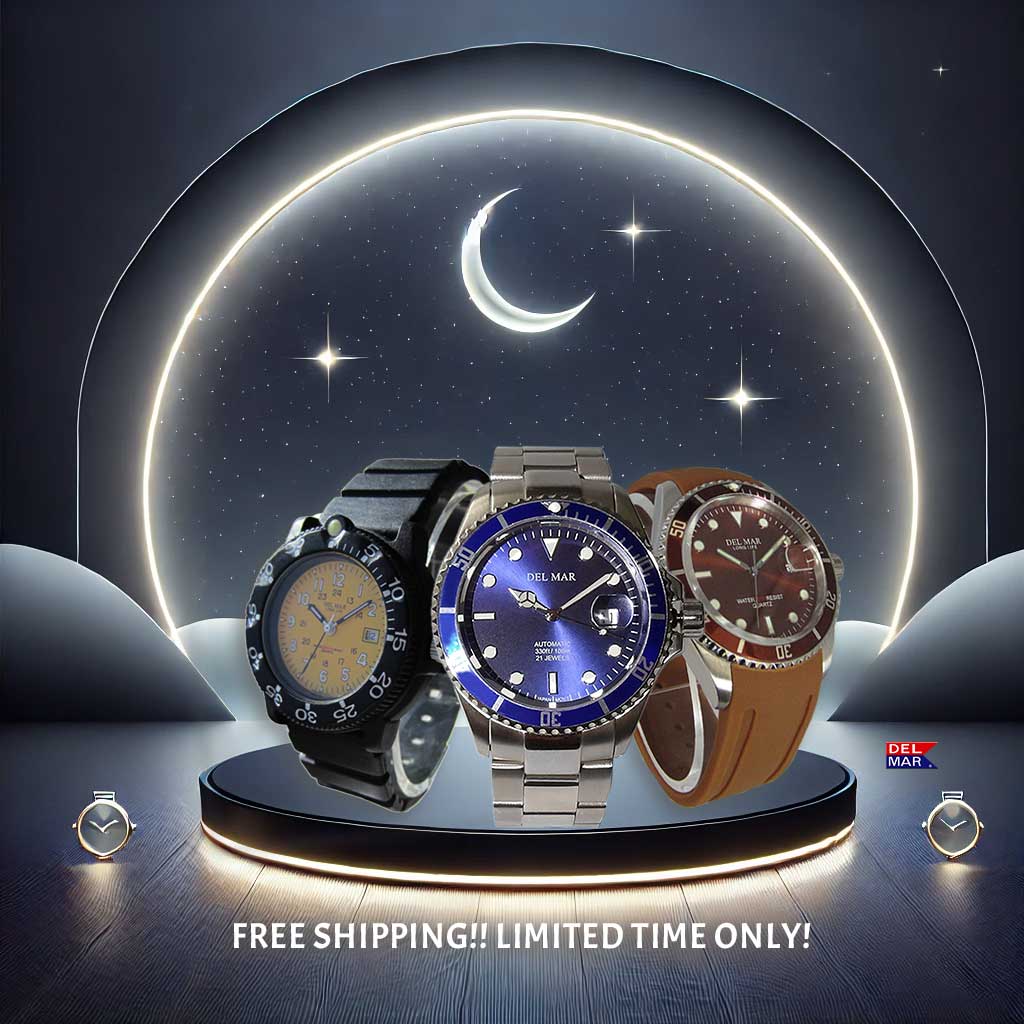 Night Owls, Time is Ticking: Last Chance to Gift Del Mar Watch