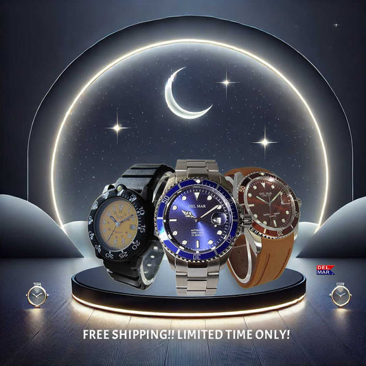 Night Owls, Time is Ticking: Last Chance to Gift Del Mar Watch