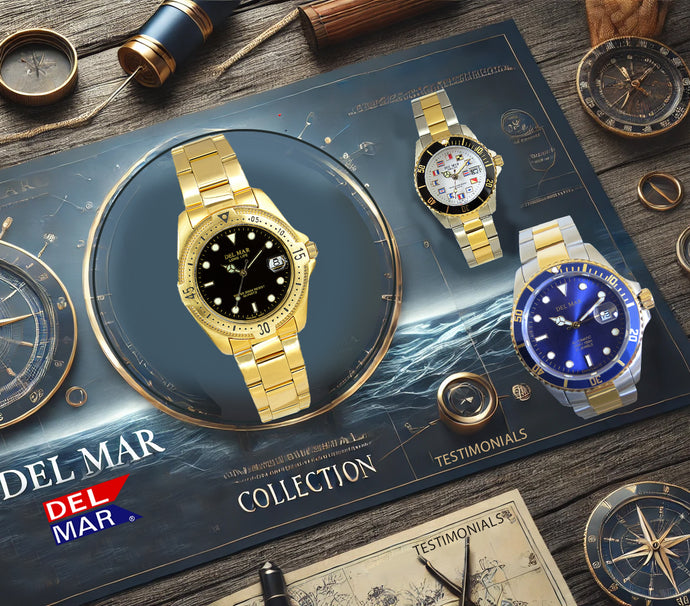 Elevate Your Style with Del Mar’s Water-Ready, Durable Watches