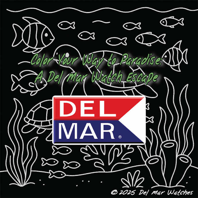 Del Mar Paradise Coloring Book – Tropical Fun for All Ages