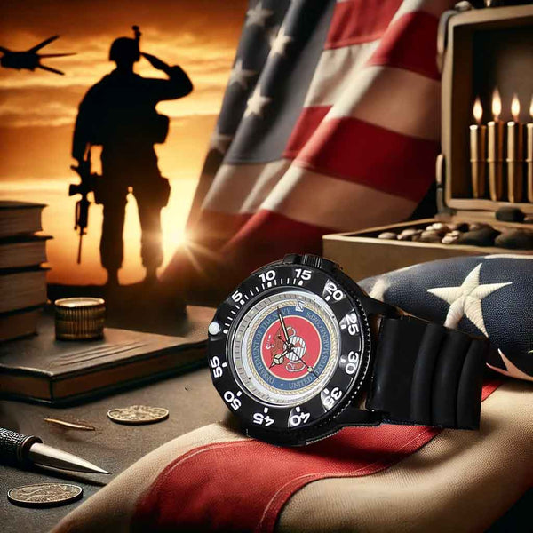 "Honor, Service, and Time: The Perfect Military Gift for Every Patriot"