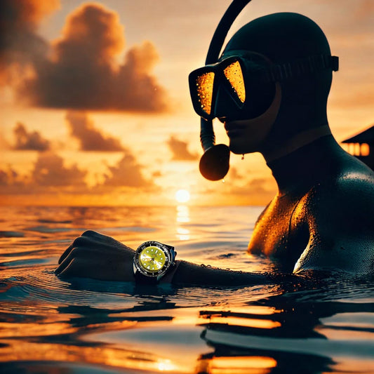 Escape the Cold: Top Winter Diving Destinations with Warm Waters and the Del Mar 500M Pro Dive Watch