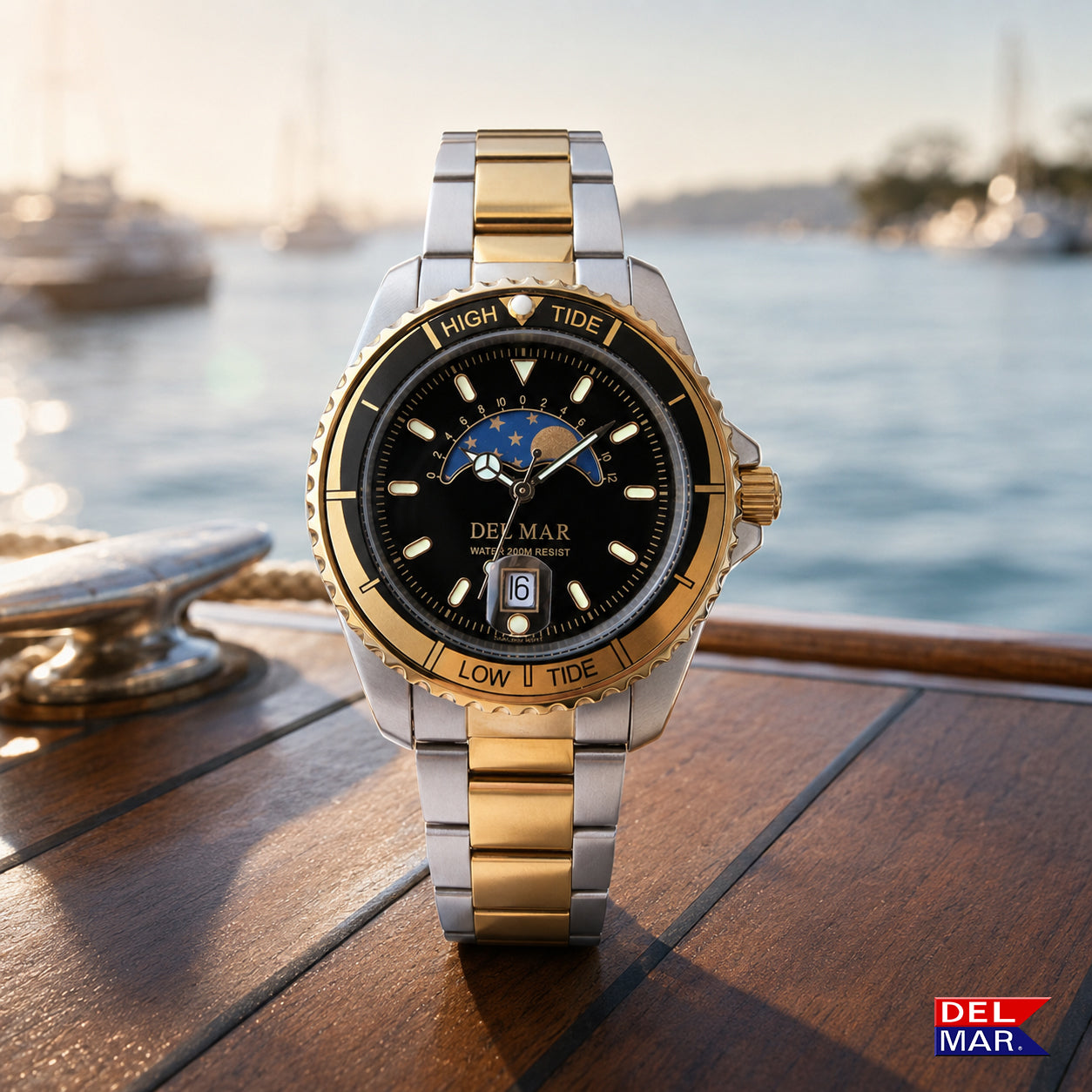 The Del Mar His & Hers Collection is designed to make choosing easy—with coordinated watch sets that are ready to wear, gift, and go