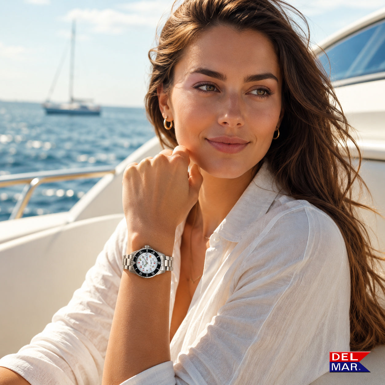 The Del Mar Ladies Collection brings together our most wearable styles—from bold color dials to clean stainless and two-tone finishes—all built with 200-meter water resistance and long-lasting performance.