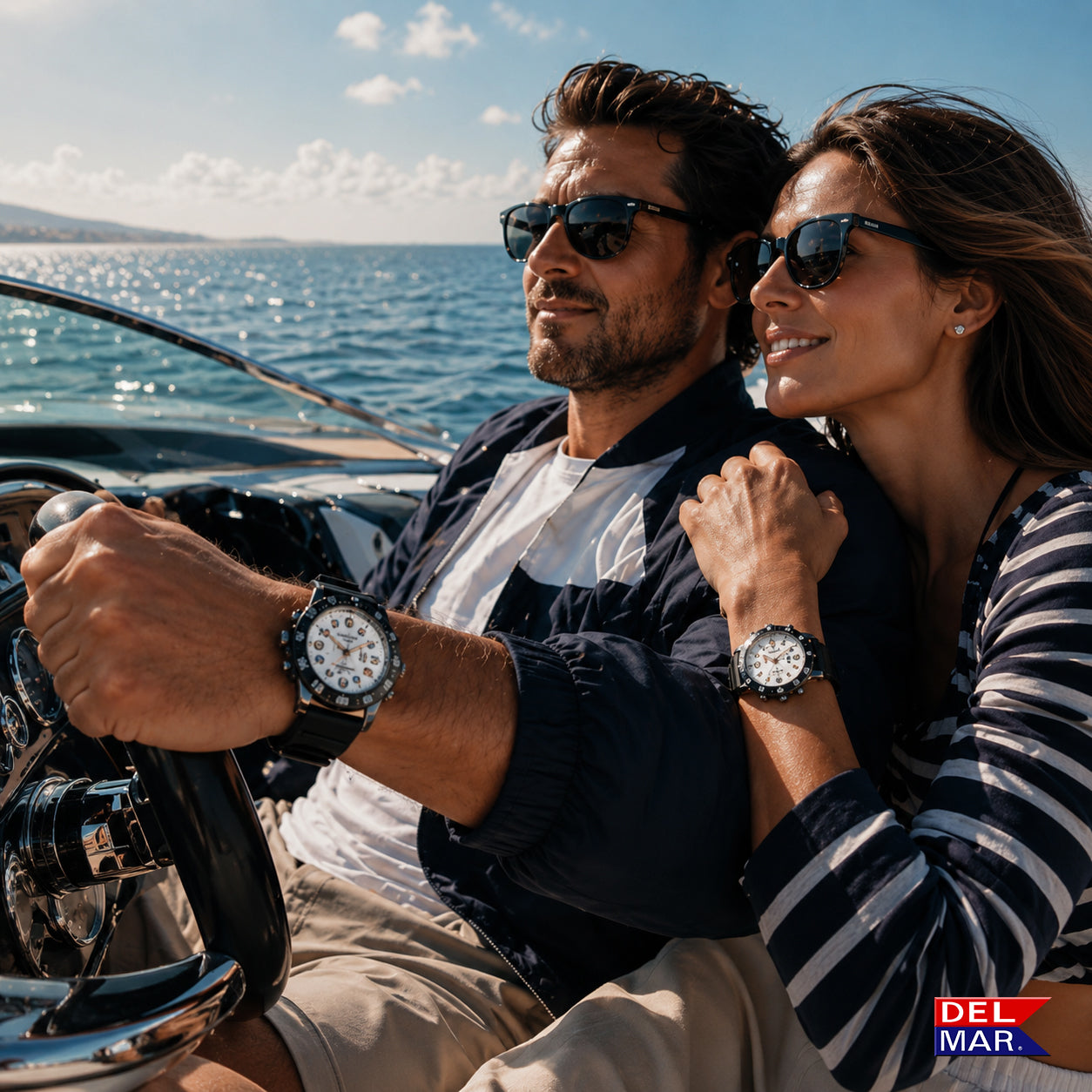 The Del Mar His & Hers Collection is designed to make choosing easy—with coordinated watch sets that are ready to wear, gift, and go