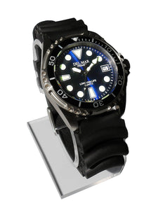 Del Mar 500-Meter Premier Pro Dive Blue Dial Watch #50418 | Black Strap