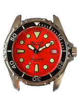 Del Mar 500-Meter Premier Pro Dive Watch - Sporty Orange Dial #50420