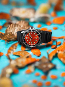 Premier Pro Dive Watch - Sporty Orange Dial #50420