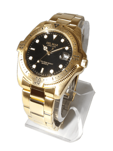 Men's Admiral Classic Gold Tone Dress 200M Watch #50273