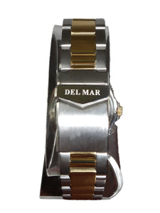 Del Mar Watches Men's Coast Guard Military Watch - Two Tone Bracelet #50499