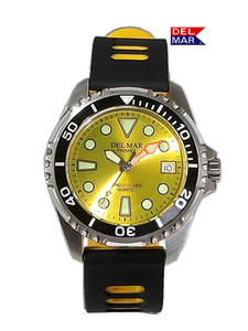 500 Meter Premier Pro Dive Watch #50456 - Yellow Dial