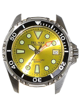 500 Meter Premier Pro Dive Watch #50456 - Yellow Dial