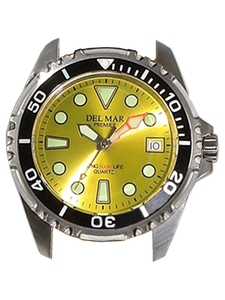 500 Meter Premier Pro Dive Watch #50456 - Yellow Dial