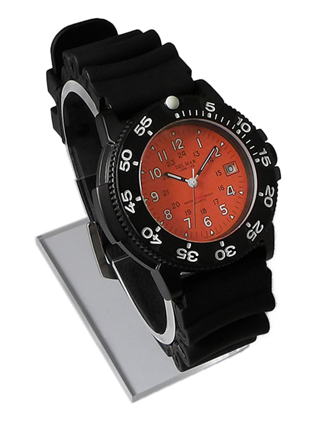 Men’s Sand Key Dive 200 M Orange Face & Black Strap #50510