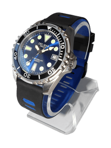 500 Meter Men's  Premier Pro Dive Watch #50459 - Blue Dial