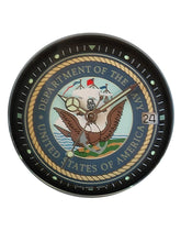 Del Mar Men's Navy Sailor Military Watch - Black Strap #50518