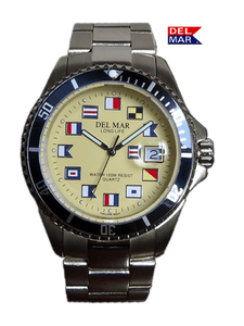 Catalina Sportsband: Men's and Youth Yellow Face, 46mm, 200m Water Resistant #50376