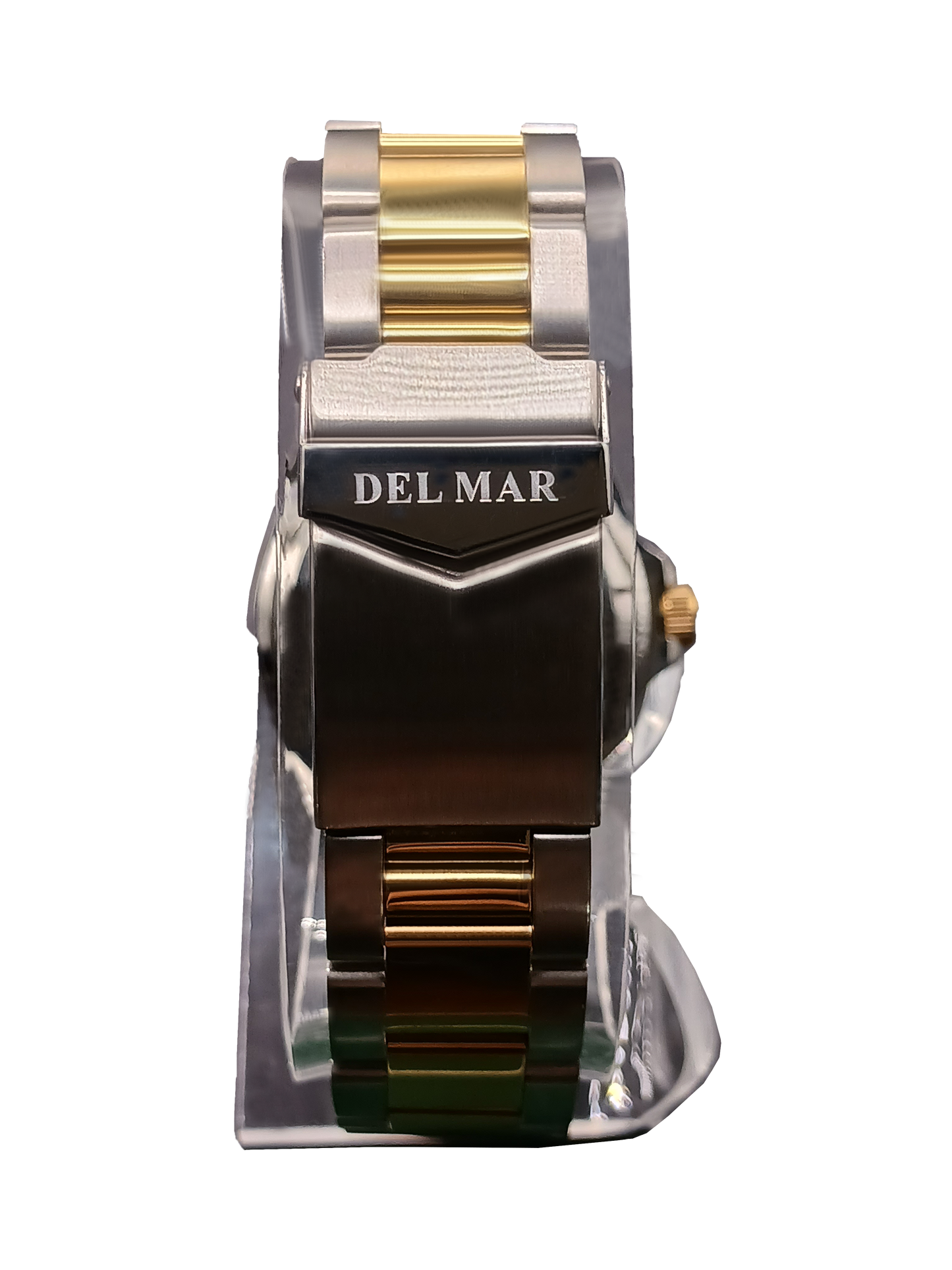 Del Mar Coronado Black Dial Two-Tone Watch 50481
