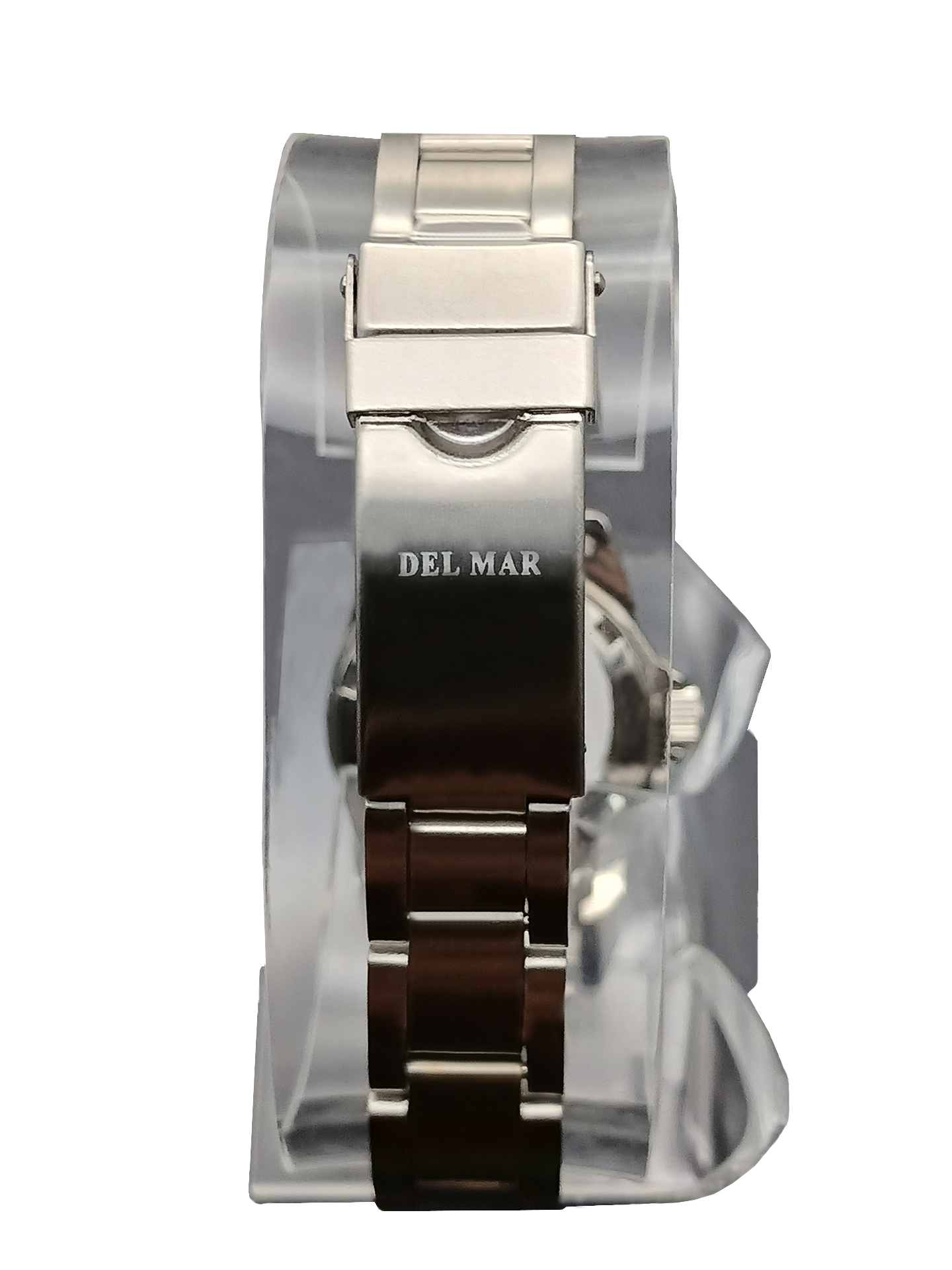 Del Mar Coronado His & Hers Blue Dial Watch Set | Classic Stainless Steel