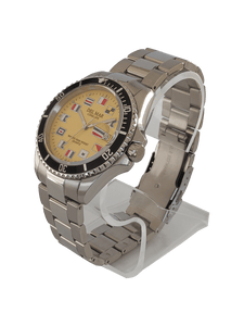 Catalina Sportsband: Men's and Youth Yellow Face, 46mm, 200m Water Resistant #50376