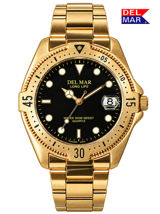 Meet the Del Mar Watch 200 M Water Resistant Watch for all occasions and the water too. The 50273 has a ladies companion.