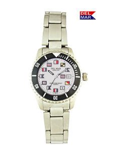 Ladies Long Life Classic Nautical Bracelet SS Watch #50290