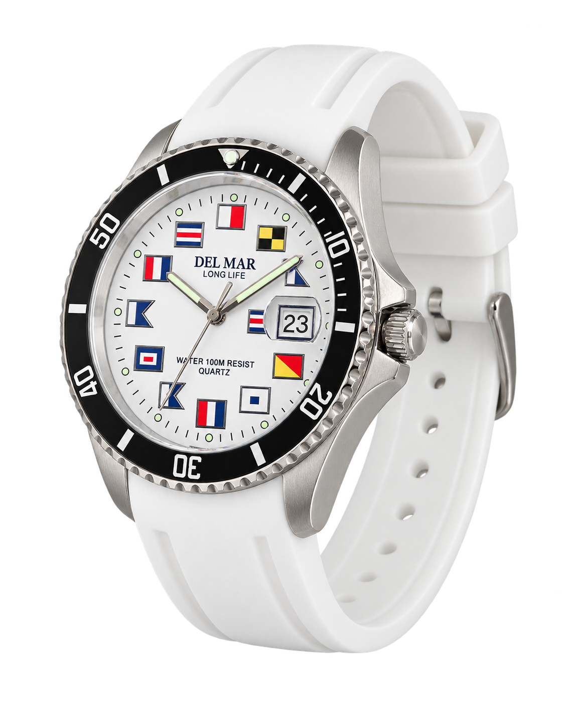 Catalina 50380 Long-Life Sport Watch – White
