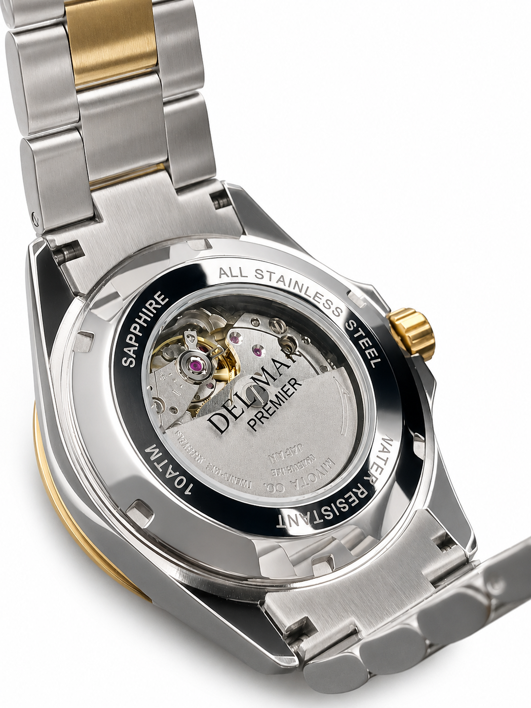 Del Mar Premier Automatic – Bronze Dial / Two-Tone Stainless Steel Bracelet – Model 50389