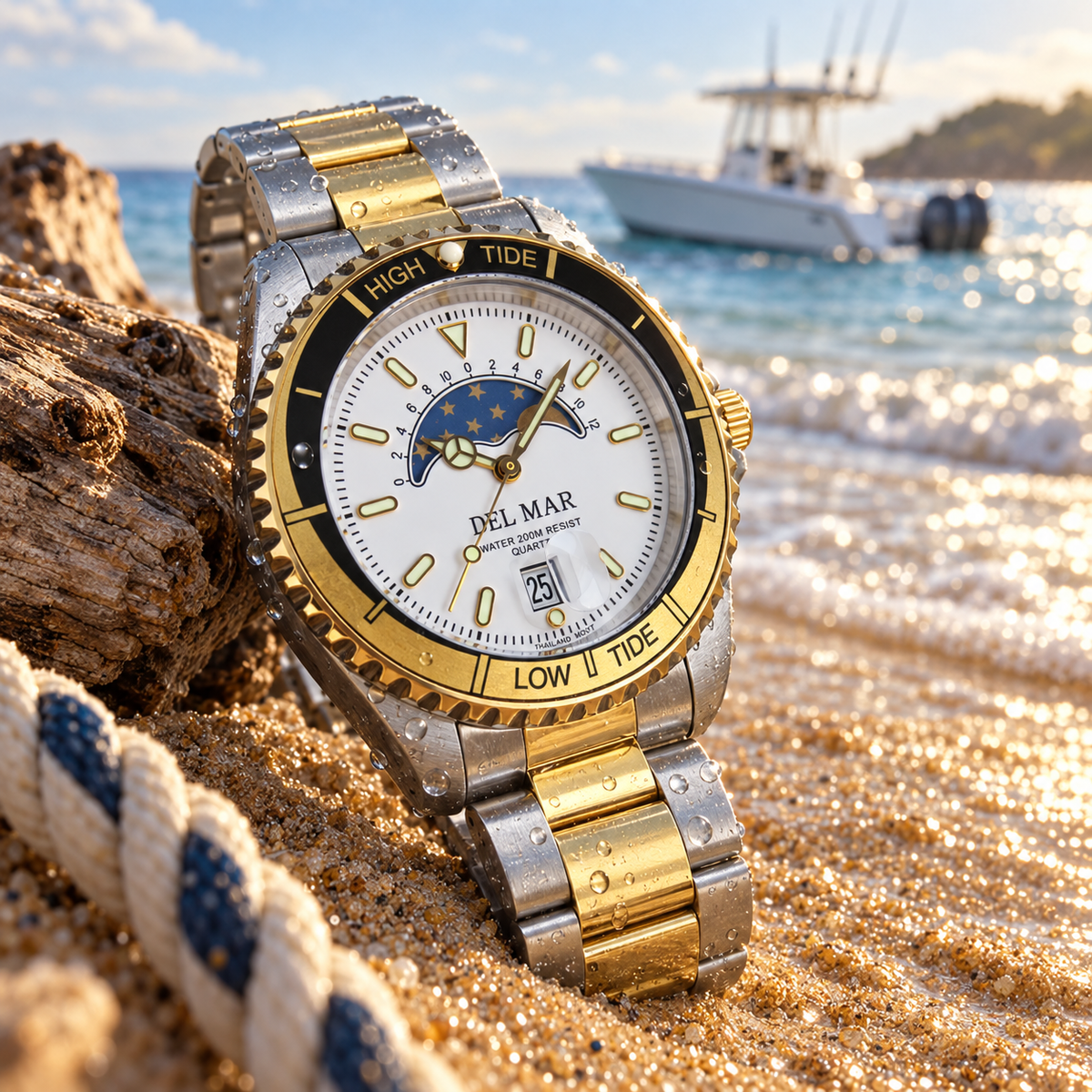 The Del Mar Tide Watch Collection for USA Waterways