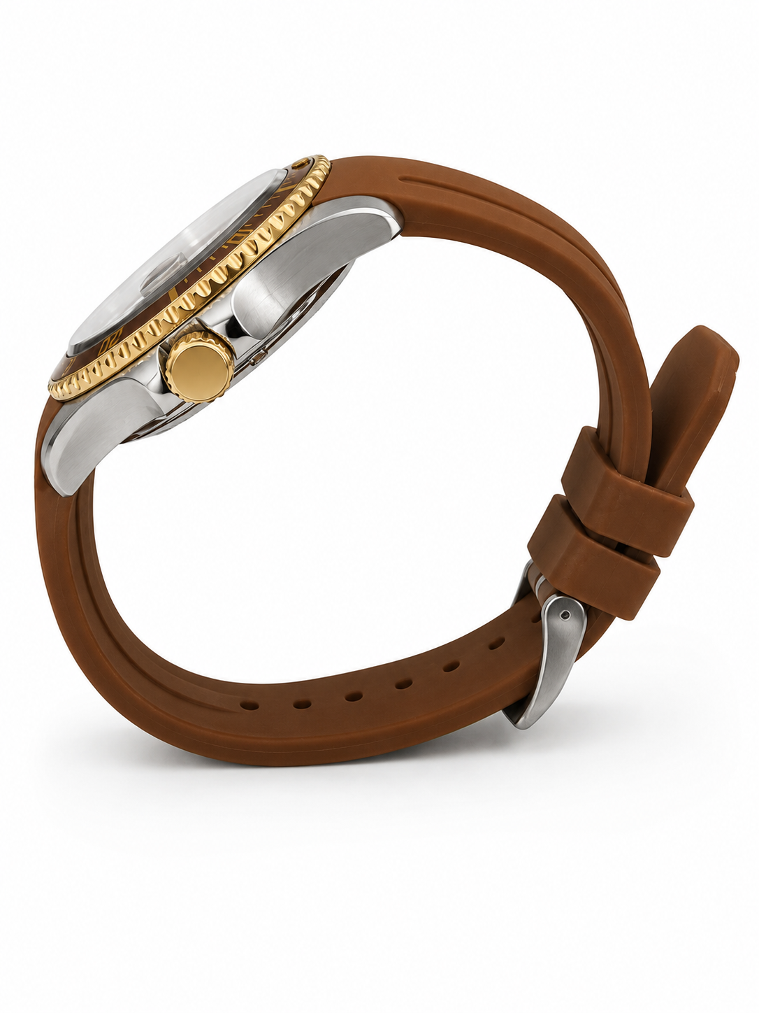 Del Mar Premier Automatic – Bronze Dial / Brown Strap – Model 50410
