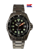 500 Meter Men's Premier Pro Dive Watch, Back Dial, SS Bracelet - #50421