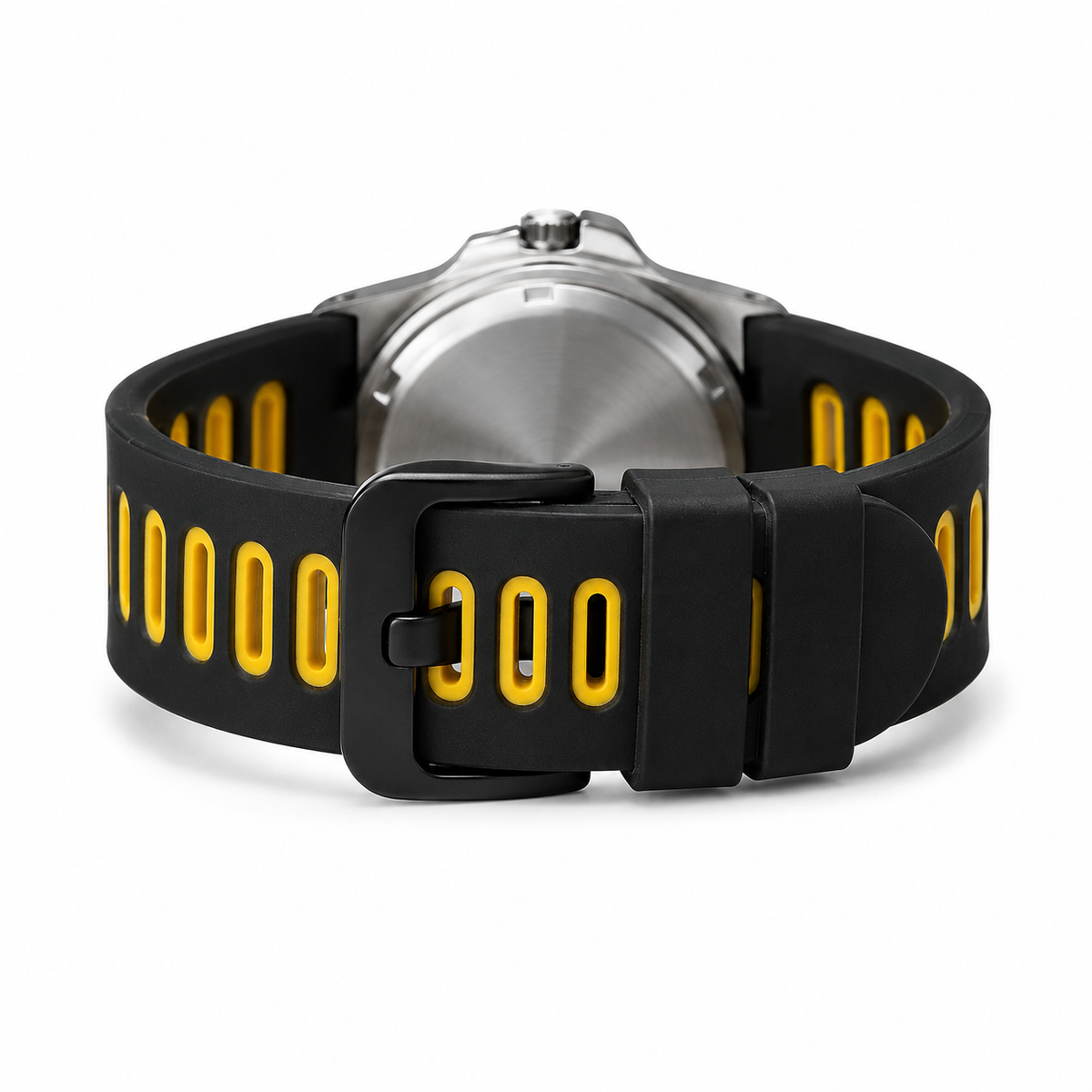 Del Mar Pro Dive 500M – Yellow Dial Yellow & Black Strap Watch – Model 50456