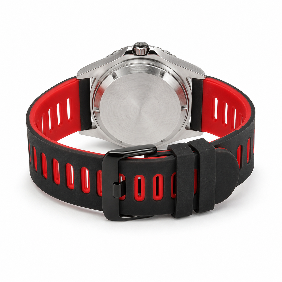 Del Mar Pro Dive 500M – Orange Dial Orange & Black Strap Watch – Model 50457