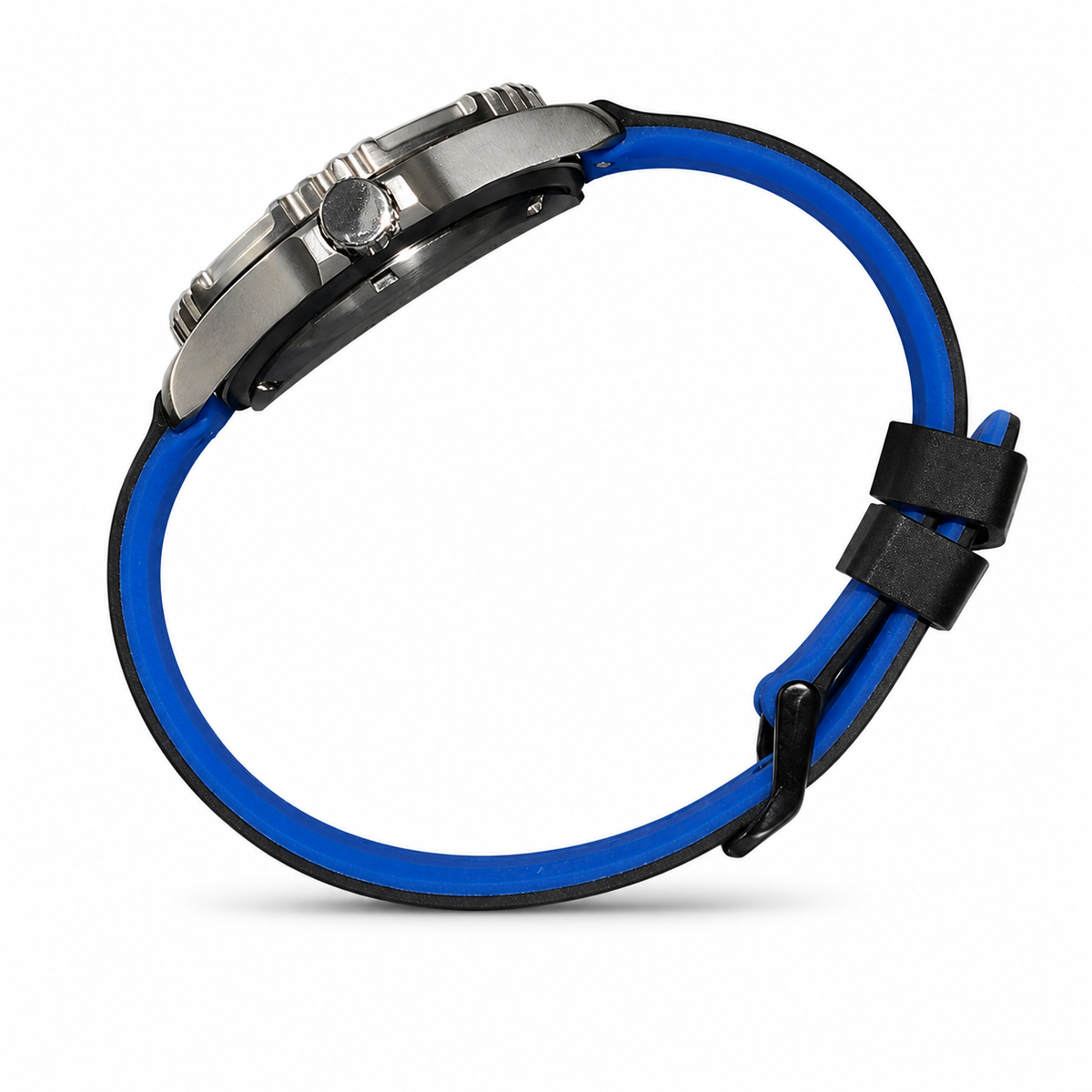 Del Mar Pro Dive 500M – Blue Dial Blue & Black Strap Watch – Model 50459