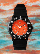 Men's Sand Key Dive 200 M Orange Face & Black Strap #50510