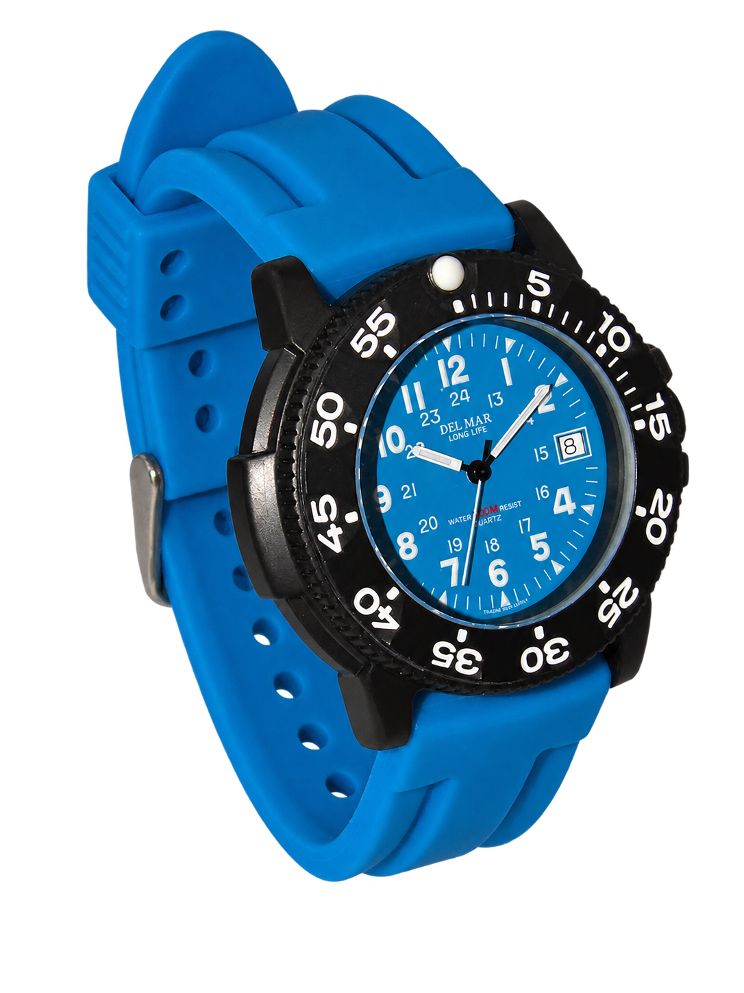 Del Mar Sand Key Dive 200 – Blue Dial Rubber Strap Watch 50387