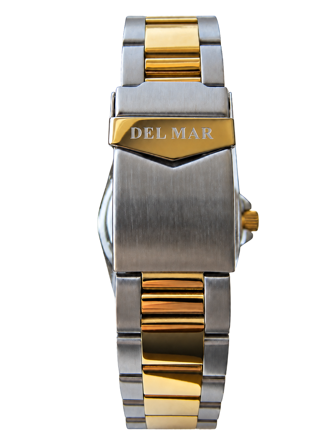 Del Mar Tide Watch – Black Dial / Two-Tone Stainless Steel Bracelet #50207