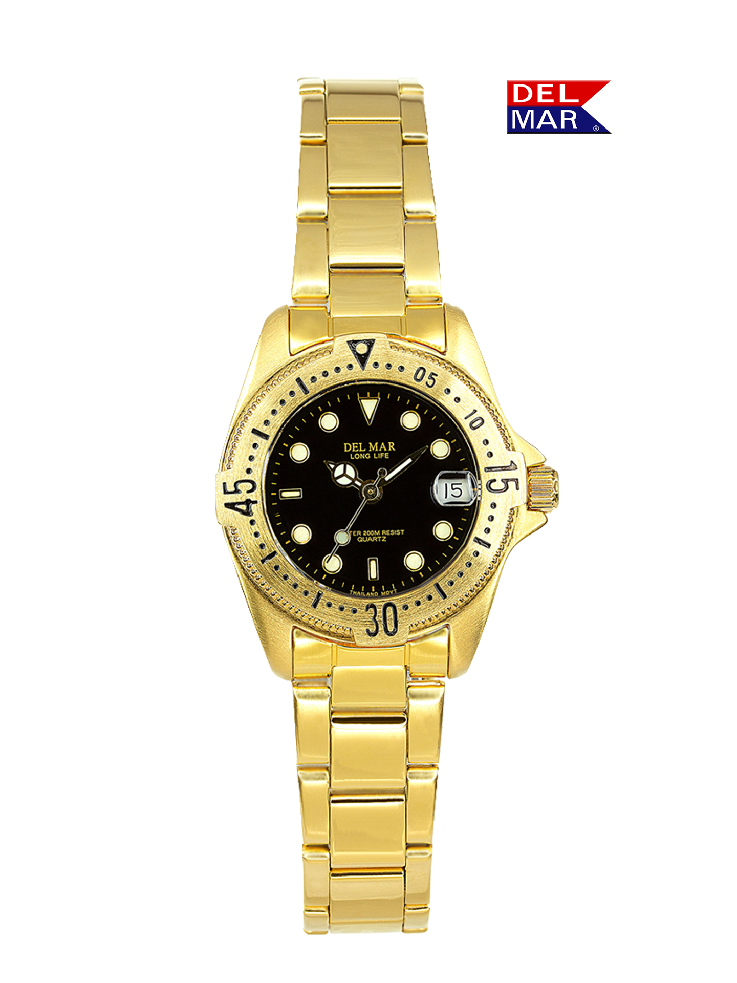 Del Mar Admiral – Women’s Gold Tone Watch
