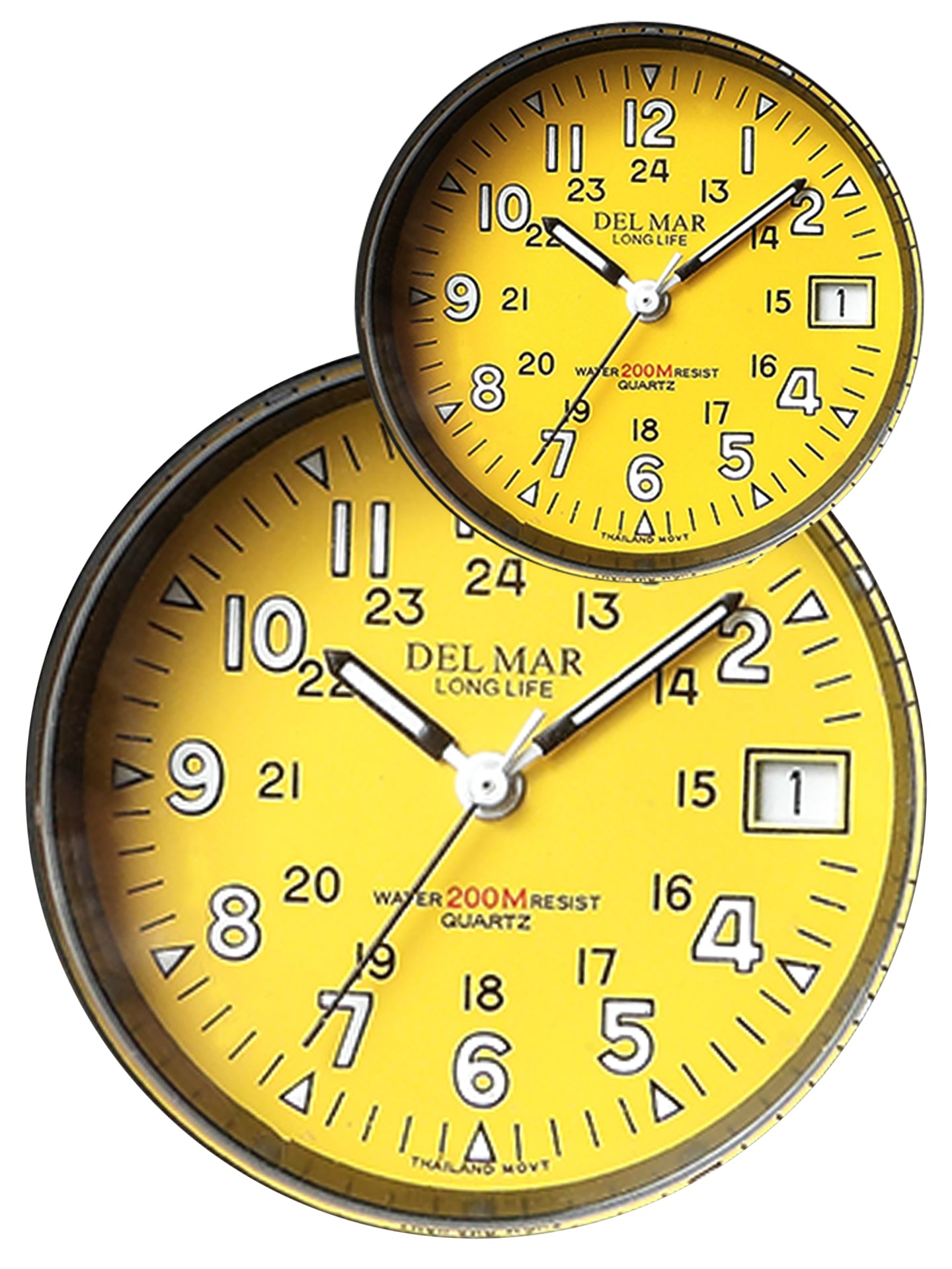 Del Mar Sand Key Dive 200 – Yellow Dial Sport Strap Watch – 200M