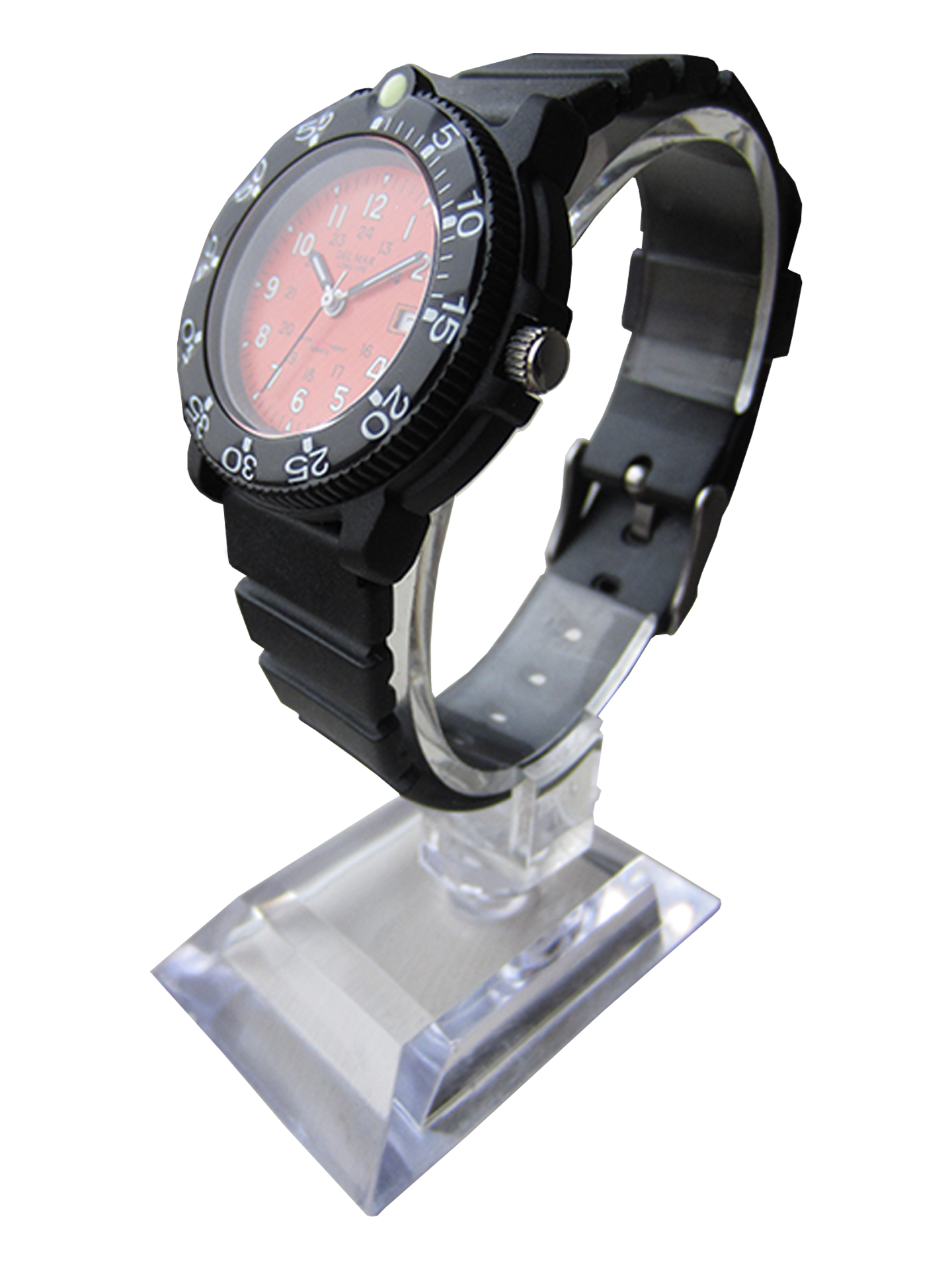 Del Mar Sand Key His & Hers Orange Dial Watch Set | 200M Water Resistant