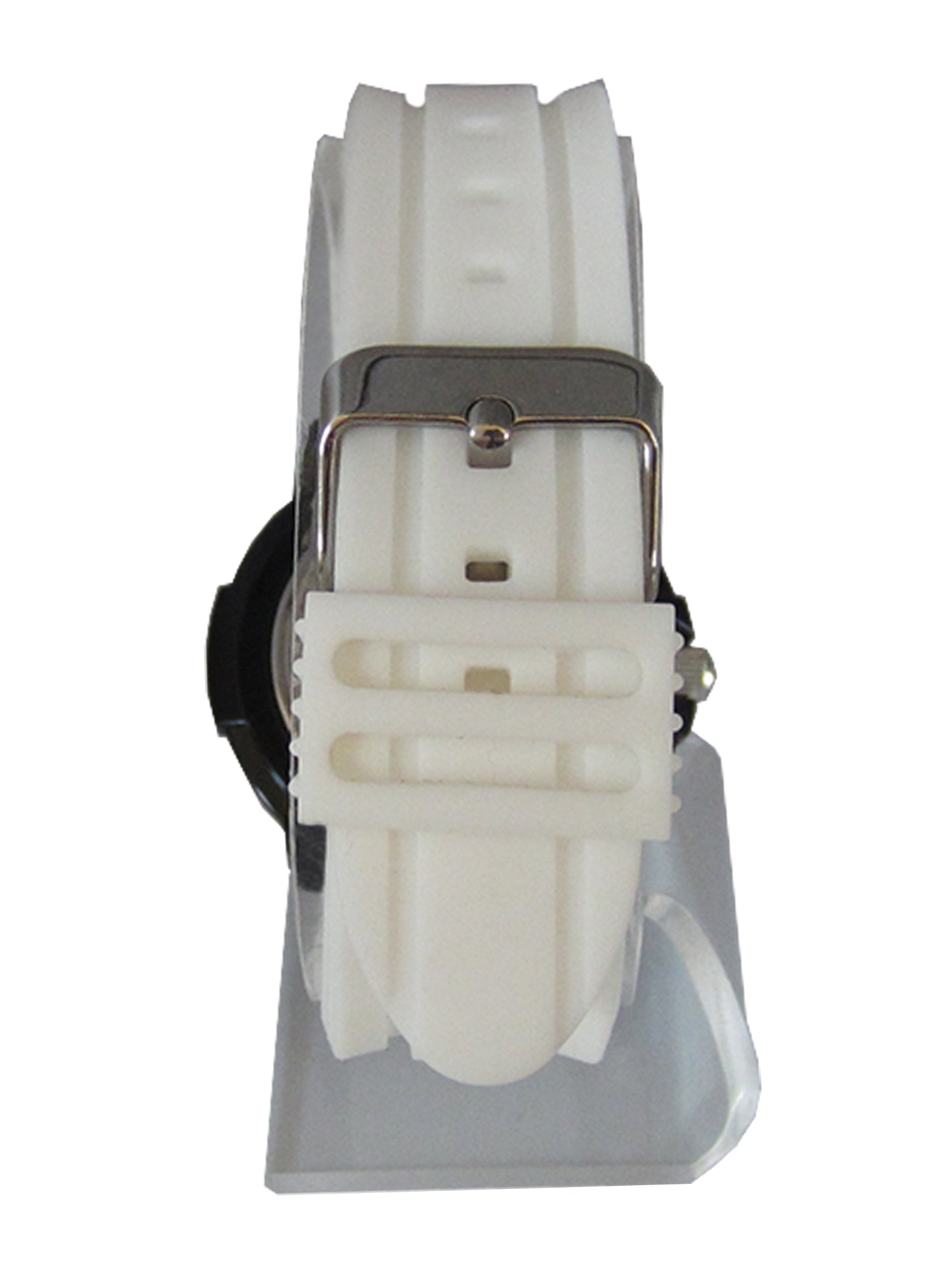 Del Mar Sand Key White Dial Rubber Strap Watch 50385