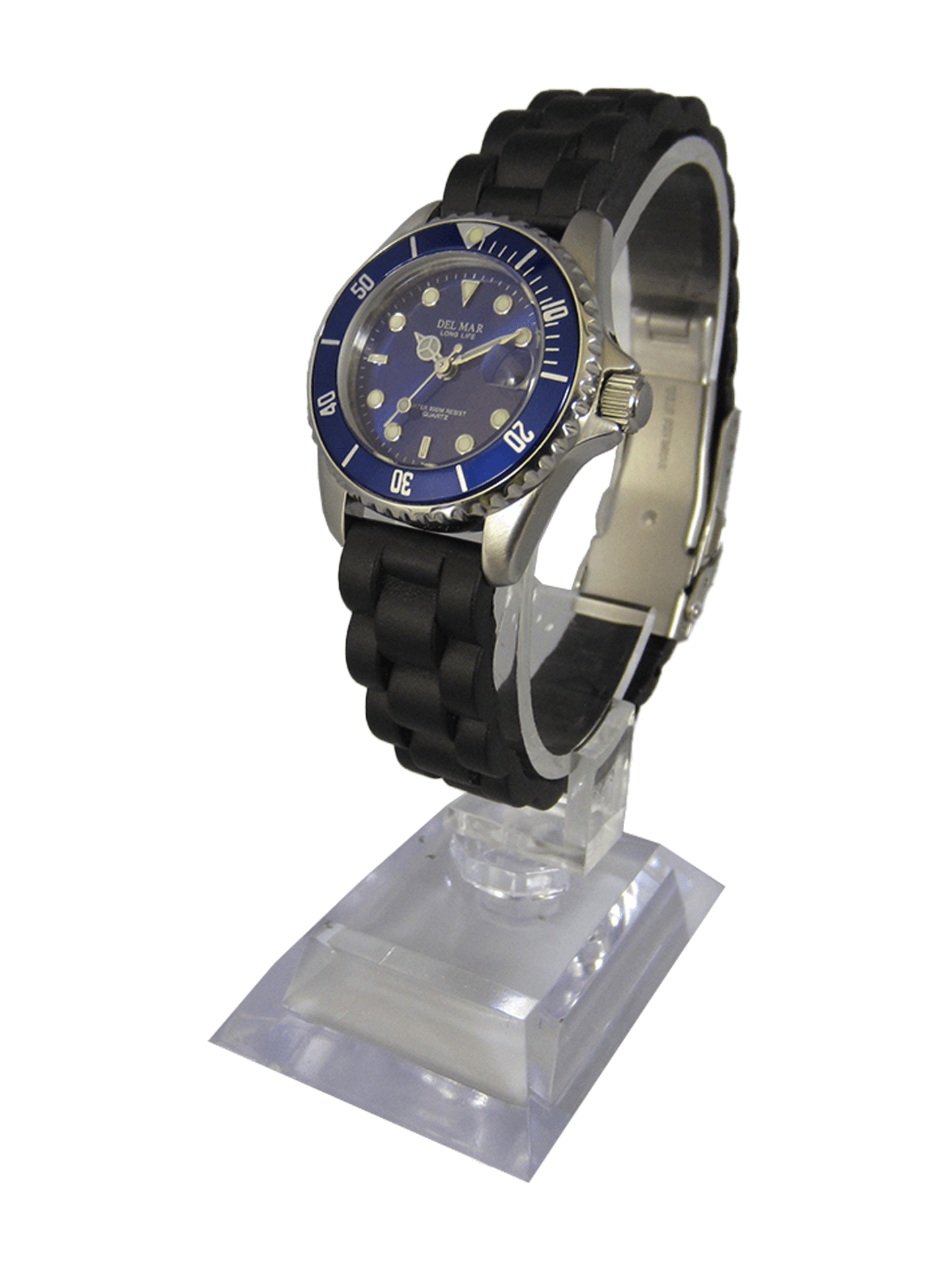 Del Mar Catalina Sportstrap Ladies Blue Face 200M Watch #50505