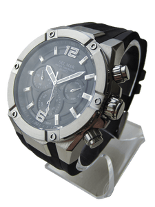 Men's Black Dial Multi-function Watch - #50394