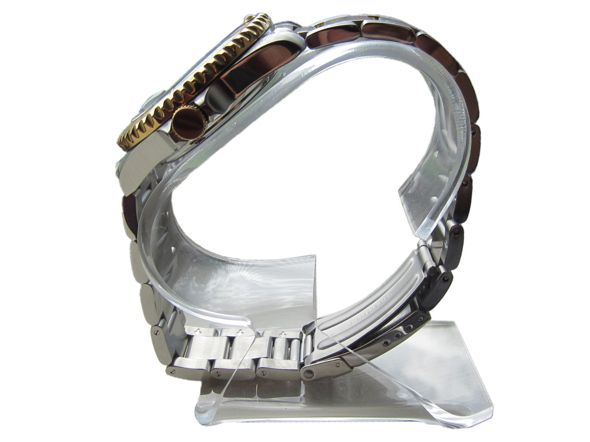 Del Mar Tide Watch – White Dial / Two-Tone Stainless Steel Bracelet #50401