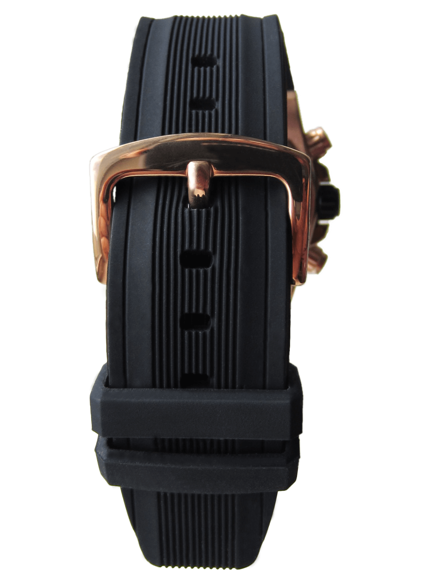 Del Mar 3-Eye Multi-Function Sport Watch - Black Dial